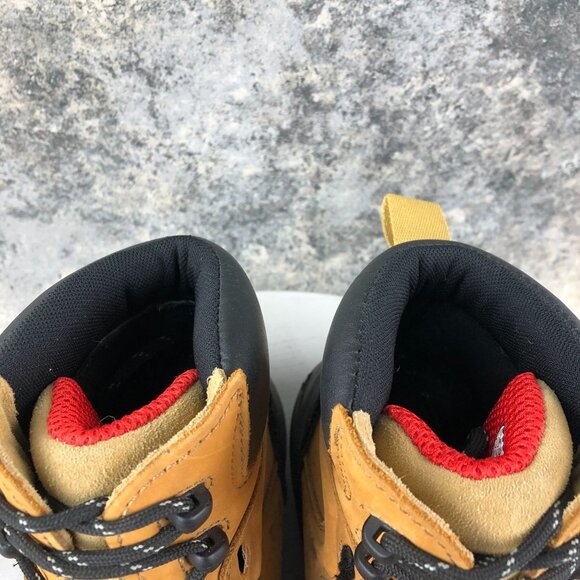 Gravity Defyer Men's Size 11.5 Madik Brown Genuine Leather Lace-Up Work Boots - Picture 4 of 16